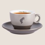 Siva velika šalica "Julius Meinl"  za Cappuccino 150 ml - fotografija proizvoda
